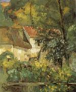 Paul Cezanne The House of Pere Lacroix in Auvers china oil painting reproduction